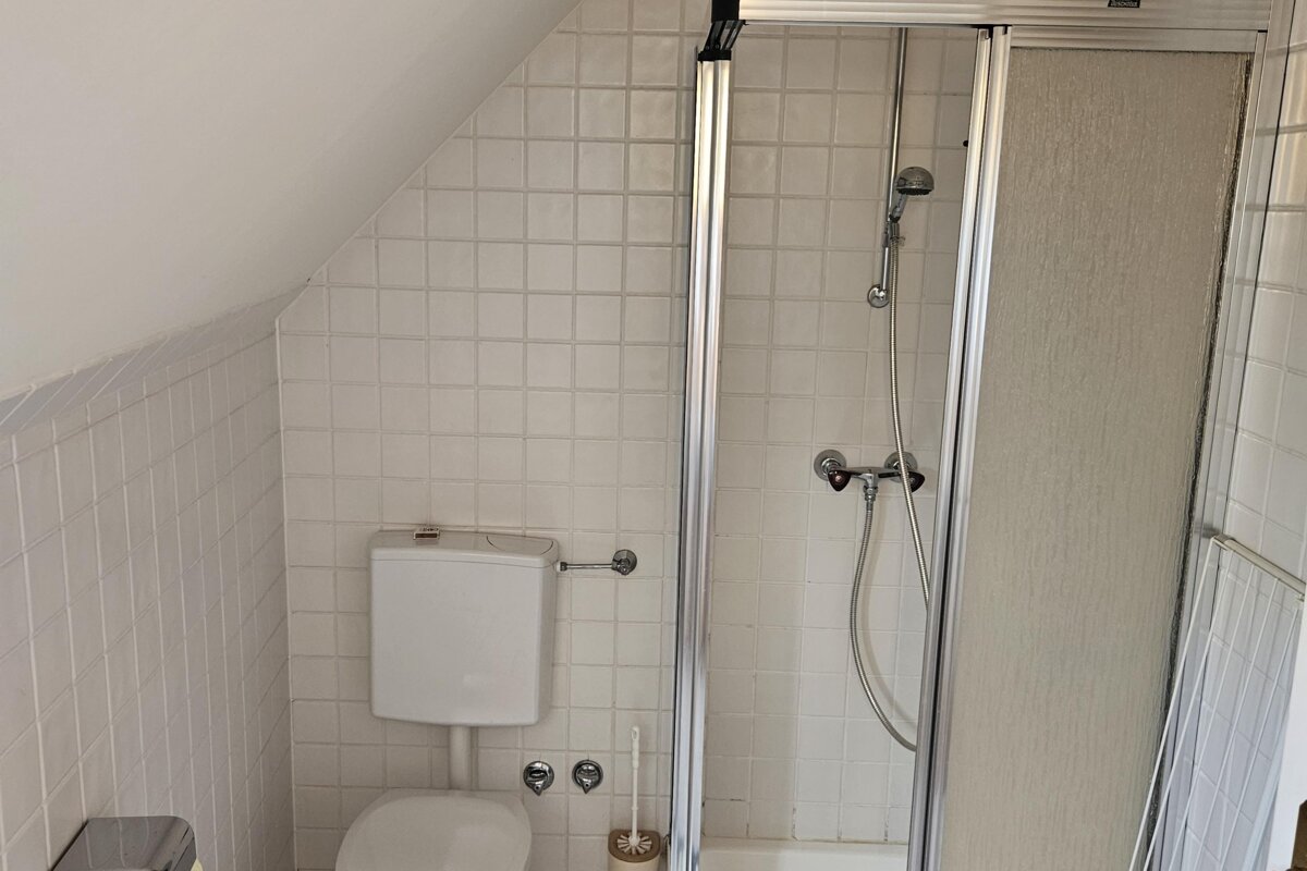 Badezimmer im Appartement Typ C des Provianthauses zu Bad Radkersburg