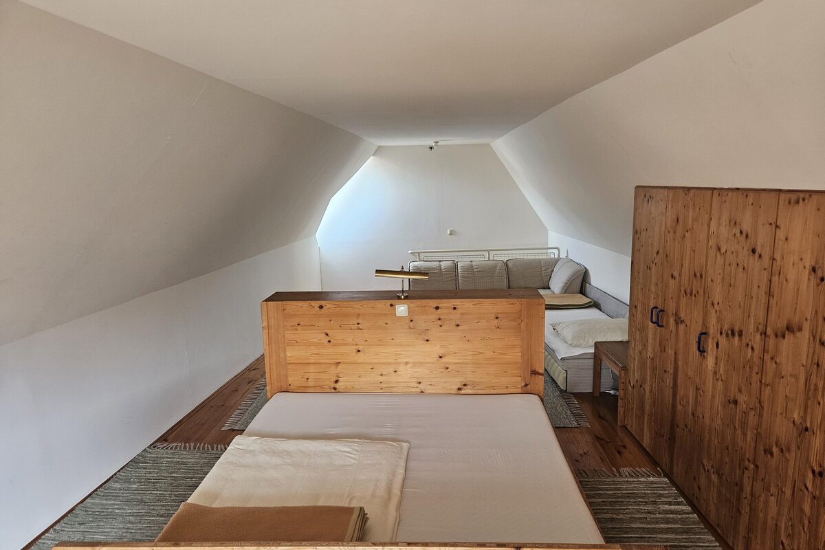 Weiteres Schlafzimmer im Appartement Typ C des Provianthauses