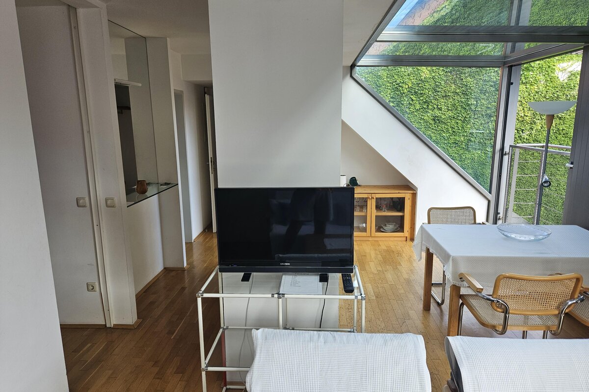 Wohnraum der großen Wohnung im Provianthaus zu Bad Radkersburg