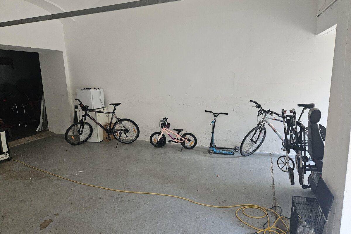 Fahrrad-Garage und Abstellmöglichkeit für Fahrräder beim Provianthaus