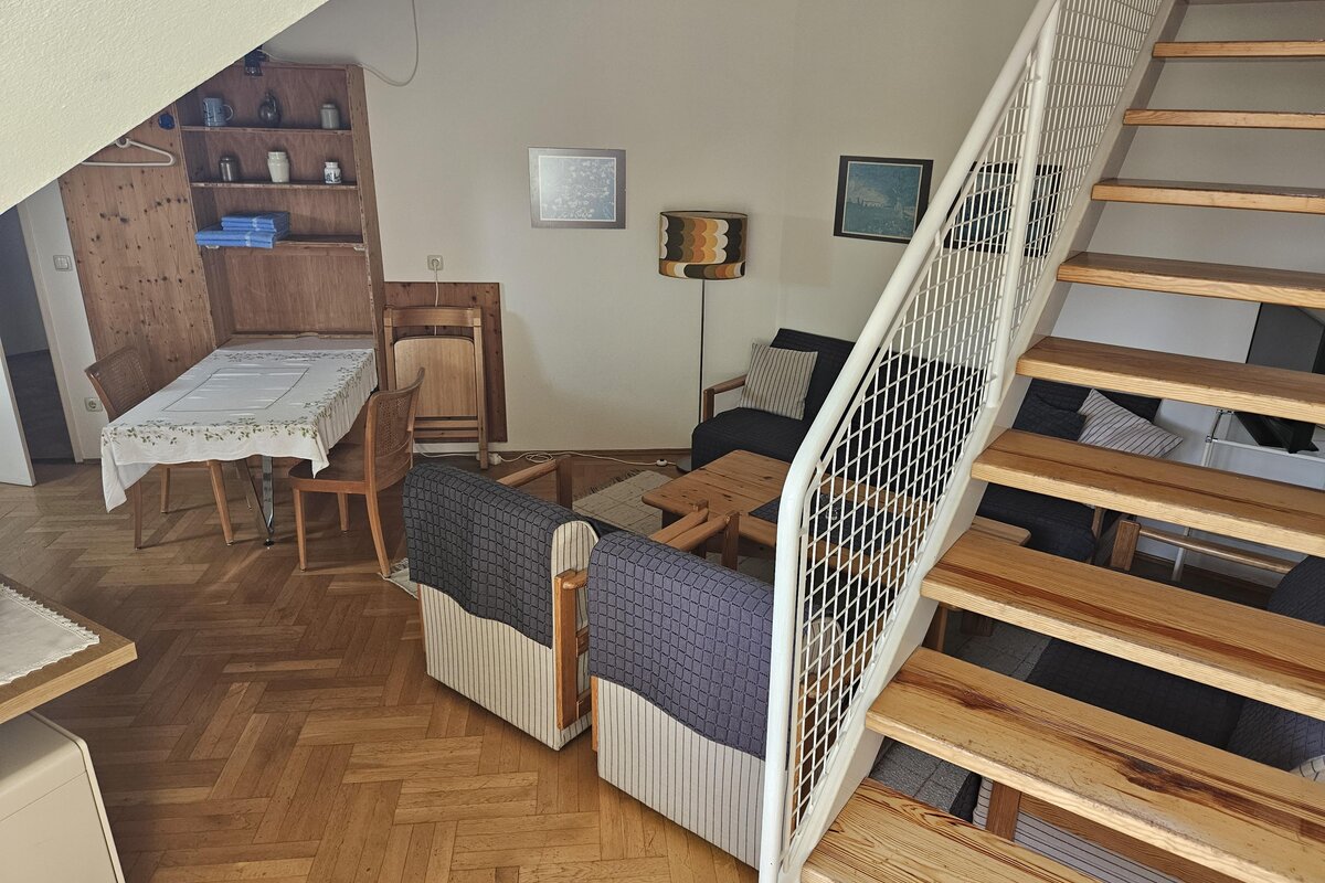 Wohnküche im Appartement Typ C des Provianthauses zu Bad Radkersburg