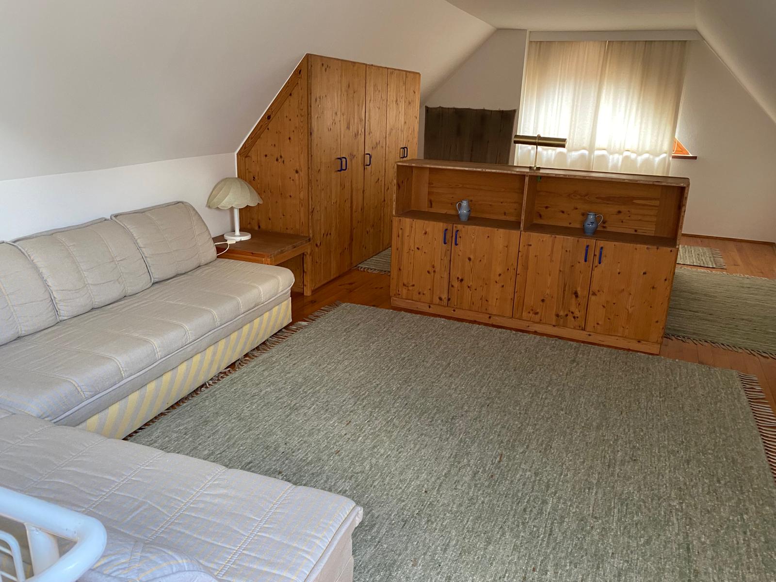 Studio und Wohnbereich im Appartement Typ C des Provianthauses